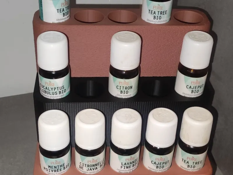 AromaRack – Support pour huiles essentielles