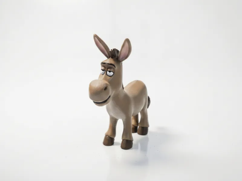Figurilla de Burro de la Película Shrek Imprimible en 3D