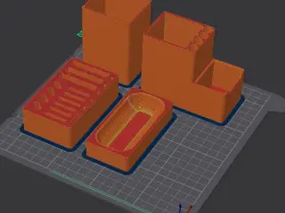 Incastro. Desk organizer.