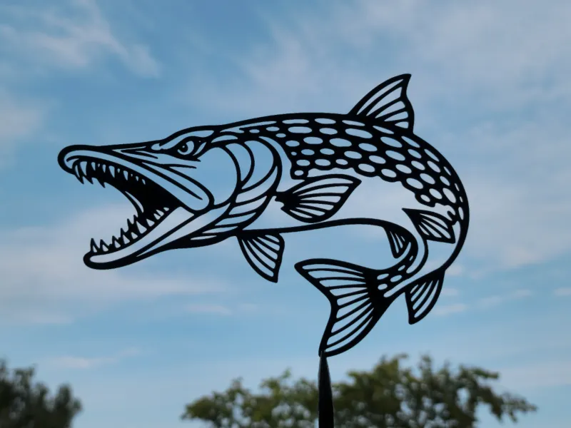 Art mural Brochet