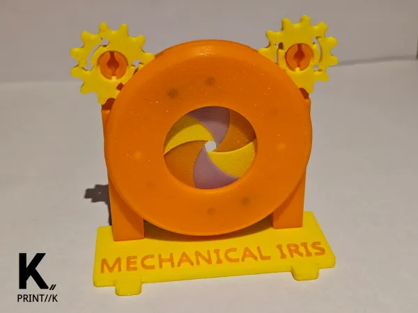 Mechanical Iris — 3D-Printed Aperture Mechanism