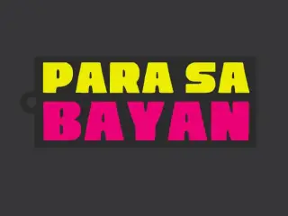 Para sa Bayan Keychain
