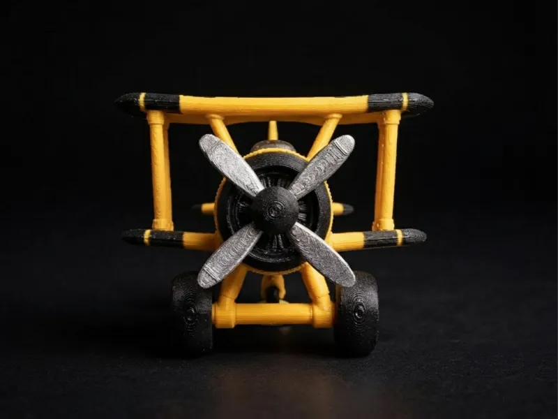 Vintage Biplane (Chibi Aircraft)