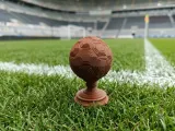 Soccer ball trophy-0