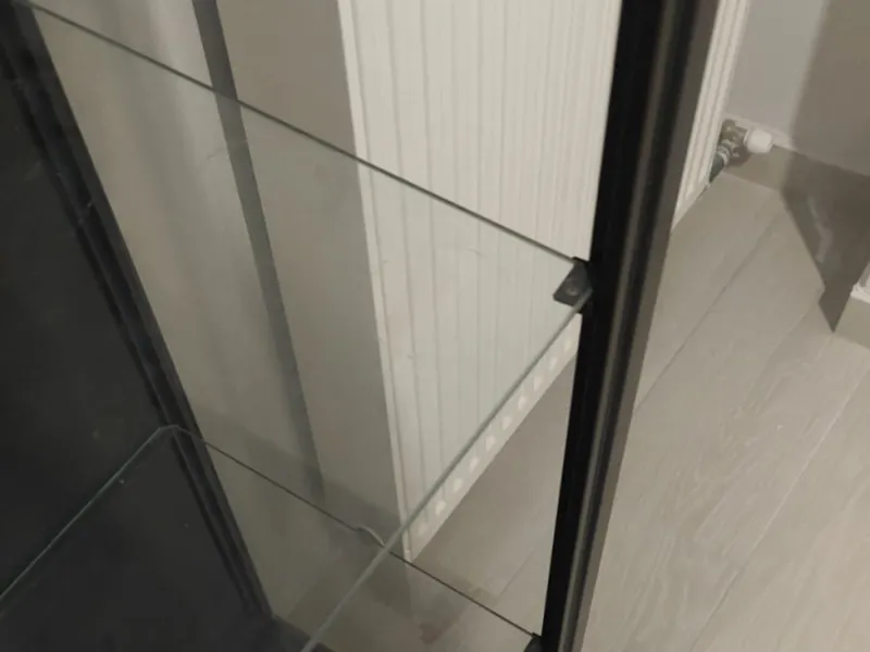 IKEA Glass Display Cabinet Corner – Replacement Part