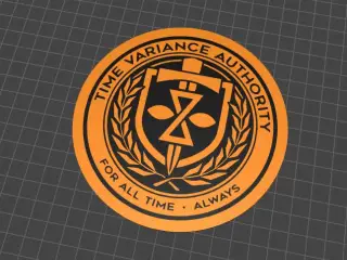 TVA Inspired Coaster