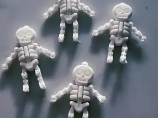 Skeleton Articulated Keychain 