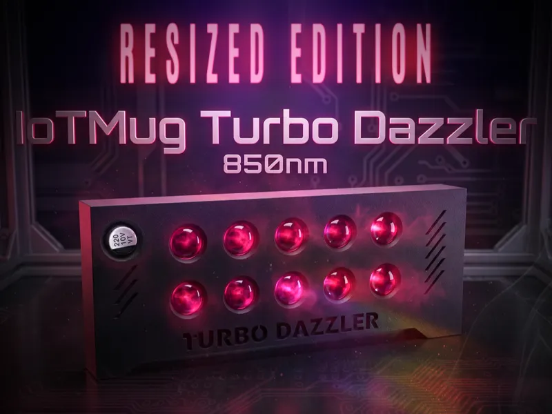 IoTmug Turbo Dazzler 850nm