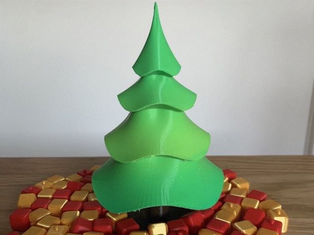 Christmas Tree Secret Stasher - Curvy Edition