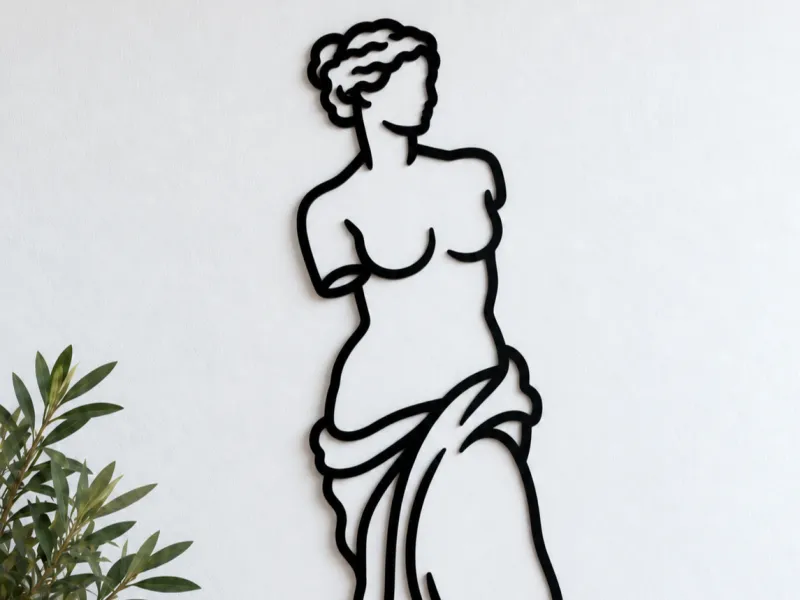 Minimalistische Venus von Milo