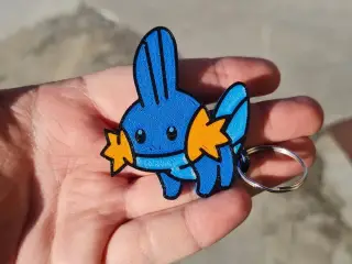 Mudkip Keychain