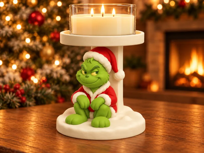 Bougeoir Grinch | Noël du Grincheux