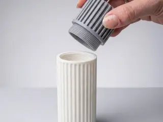 Ribbed Container