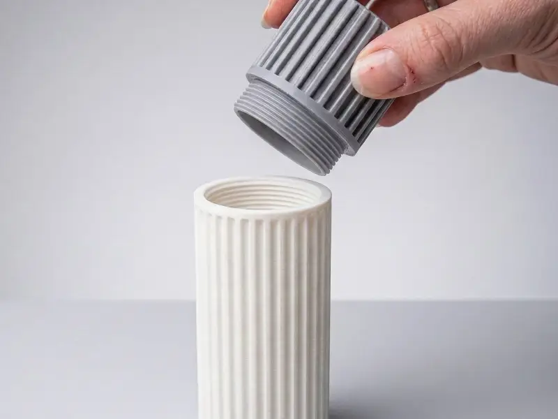 Ribbed Container