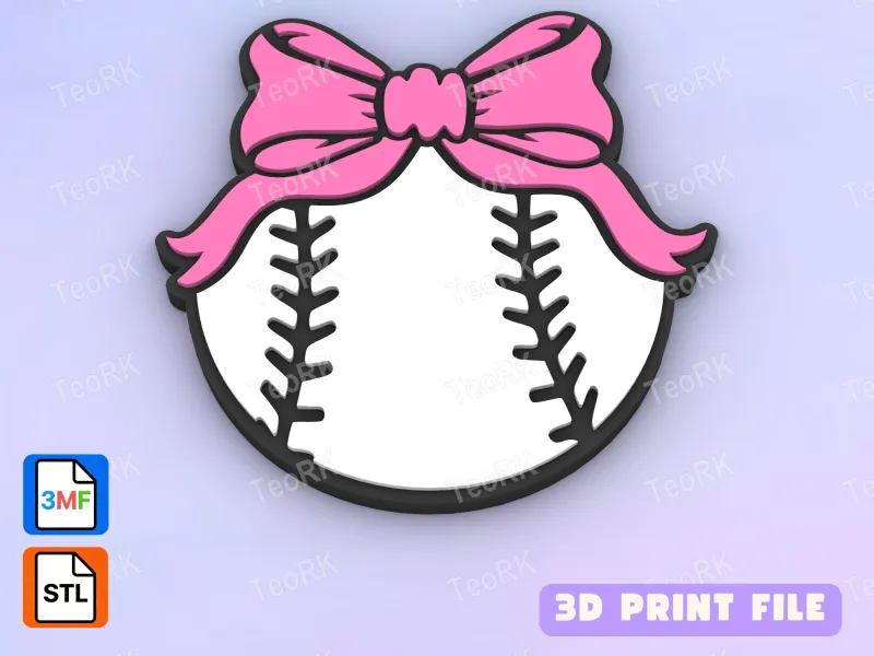 Badge Reel Topper Flat Back Baseball with cleat