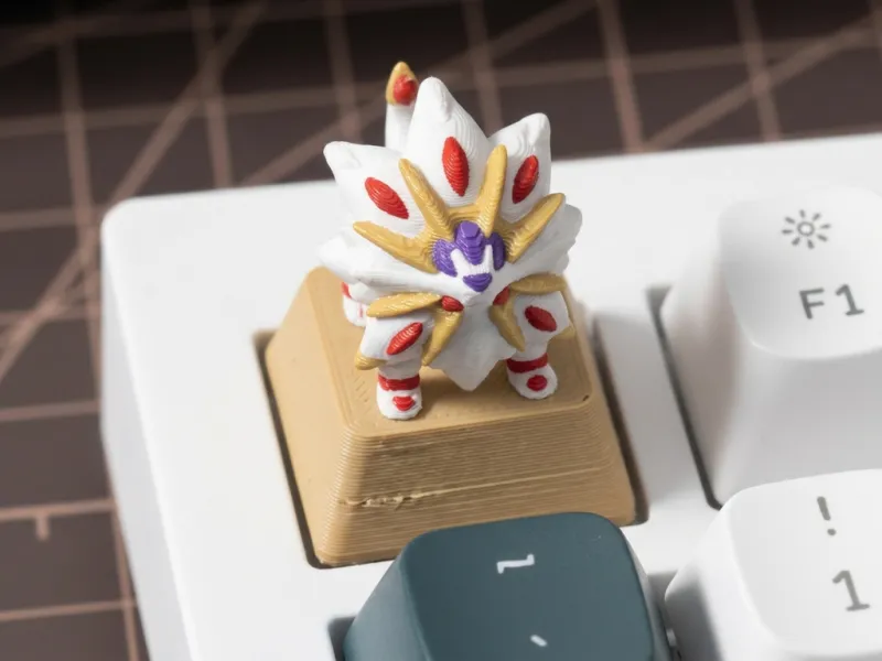 Solgaleo – Touche de clavier mécanique Pokémon