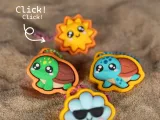 Turtle Clicker Pack (Turtle, Tortoise, Sun, Shell/Wave)-0