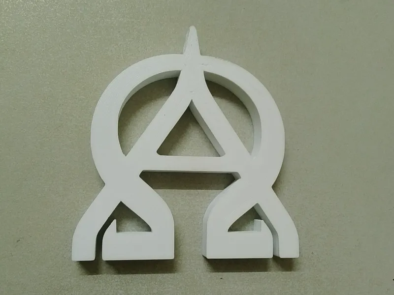 Alpha+Omega Symbol Pendant Or Keychain