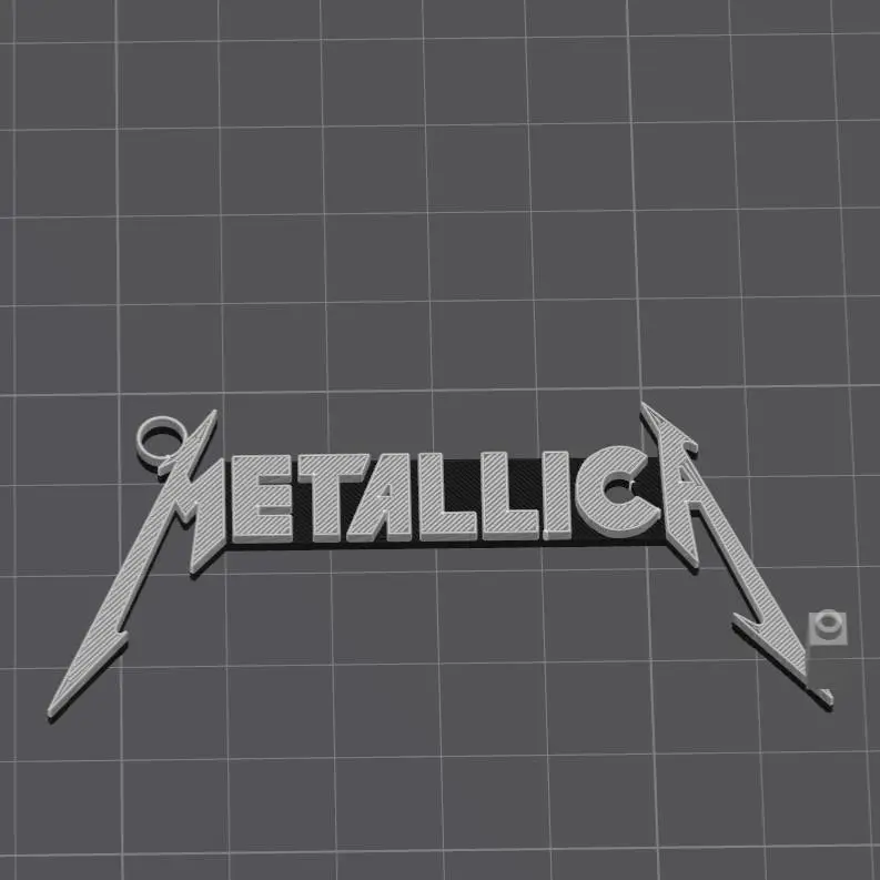 Metallica Keychain