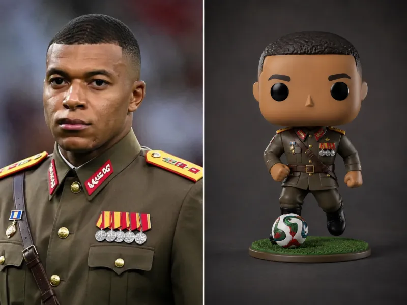 Mbappe - Viral "The General" Military Meme