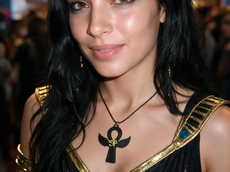 Porte-clés/Collier Ankh