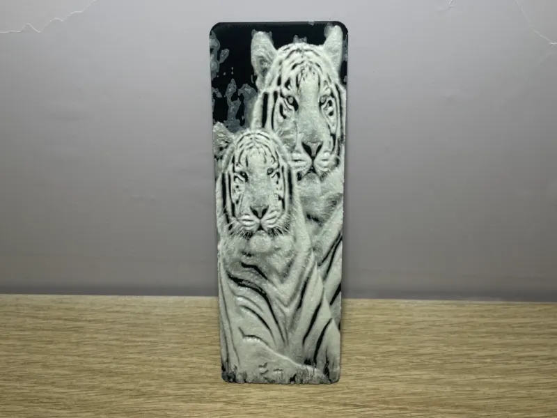 marcapaginas tigre bengala