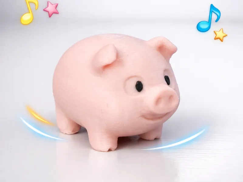 🐷 Cute Mini Pig – 3D Printable Piggy
