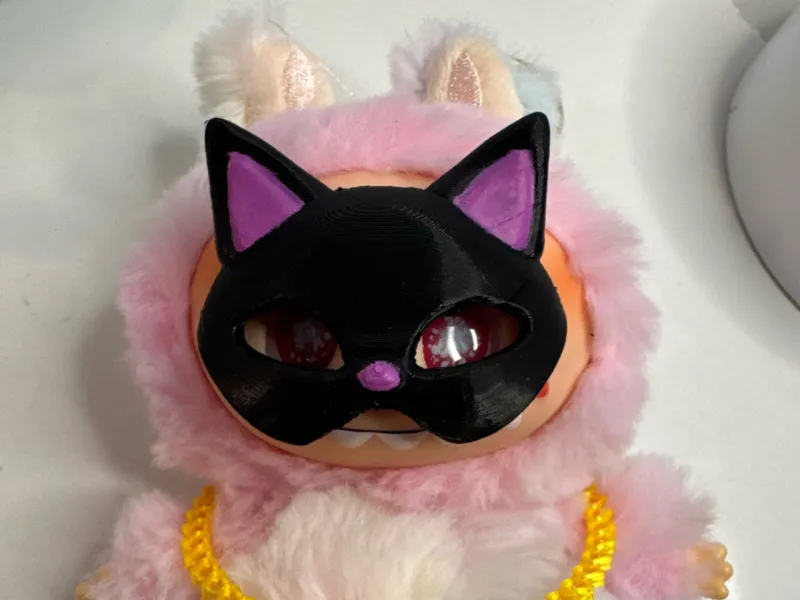 Maschera da gatto Labubu