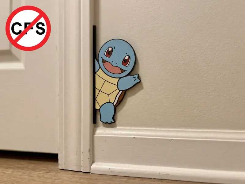Décoration murale - Squirtle (CFS/SANS CFS)