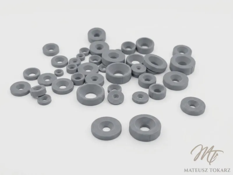 Countersunk Washer Set V2 | 90 Sizes | M3-M18
