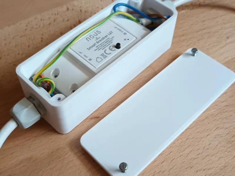 Gehäuse für Tasmota smart Schalter Nous L6T - esp8266