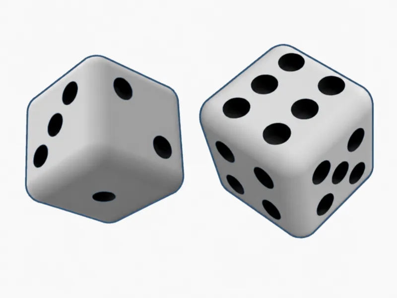 throwing dice