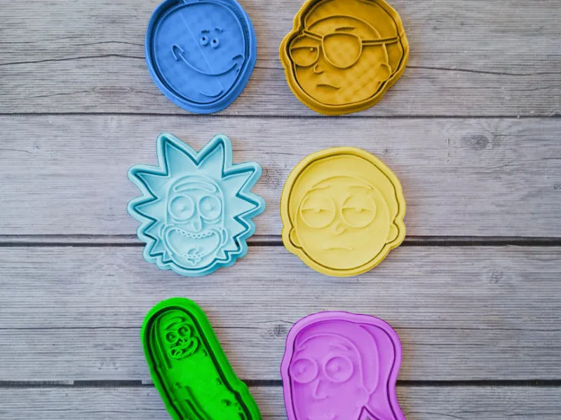 RICK AND MORTY CORTANTE DE GALLETAS