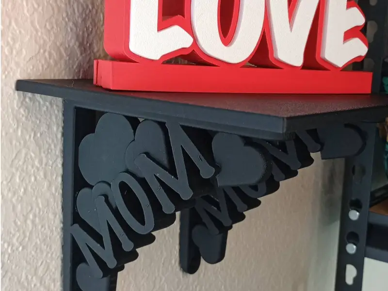 MOM Shelf – 3D Printed Floating Wall Shelf | Mother’s Day