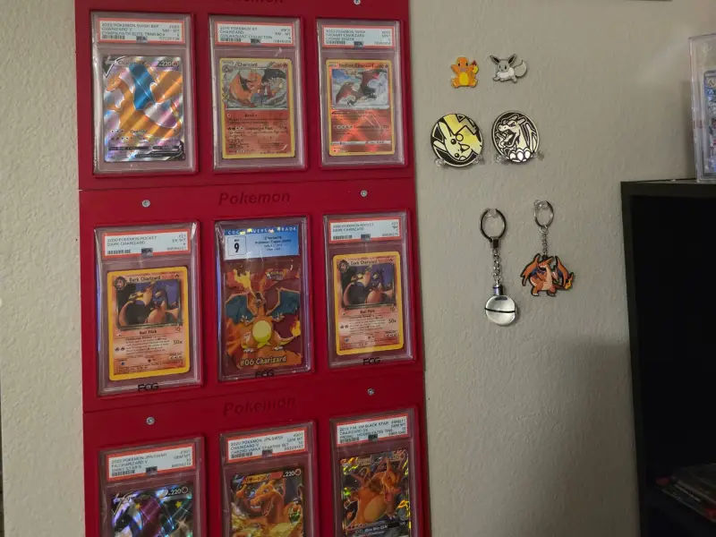PSA Slab pokemon labled card holder