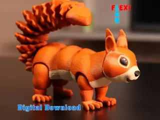 Flexi Squirrel - Eichhörnchen Spielzeug