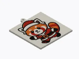 Sweet red panda