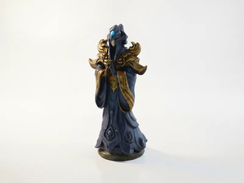 Malzahar Void Prophet Statue LOL Champions 3D Printable
