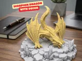 SCORPION DRAGGON WITH DECOR 🐉-0