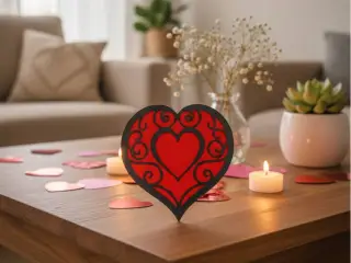 love heart decoration