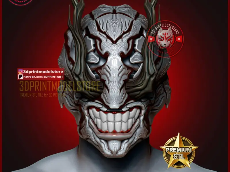 Jujutsu Kaisen Hanami Mask - Anime Cosplay Helmet Halloween
