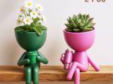 Human Planter Set, Buddy Robert Planter, Coffee - Stanley-0