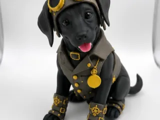 Steampunk Sky Pup