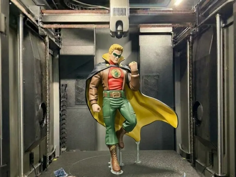 Classic Golden Age Green Lantern - Alan Scott Statue (STL)