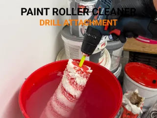 Paint Roller Cleaner – Drill Attachment