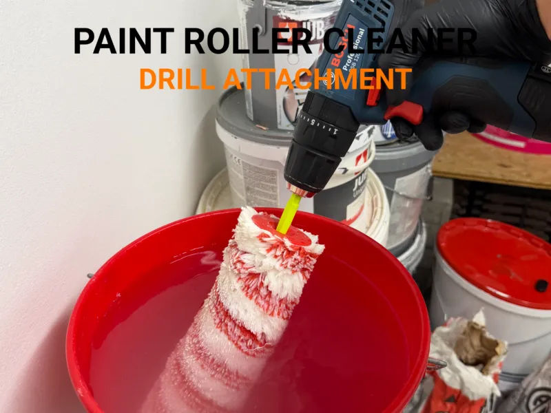 Paint Roller Cleaner – Drill Attachment
