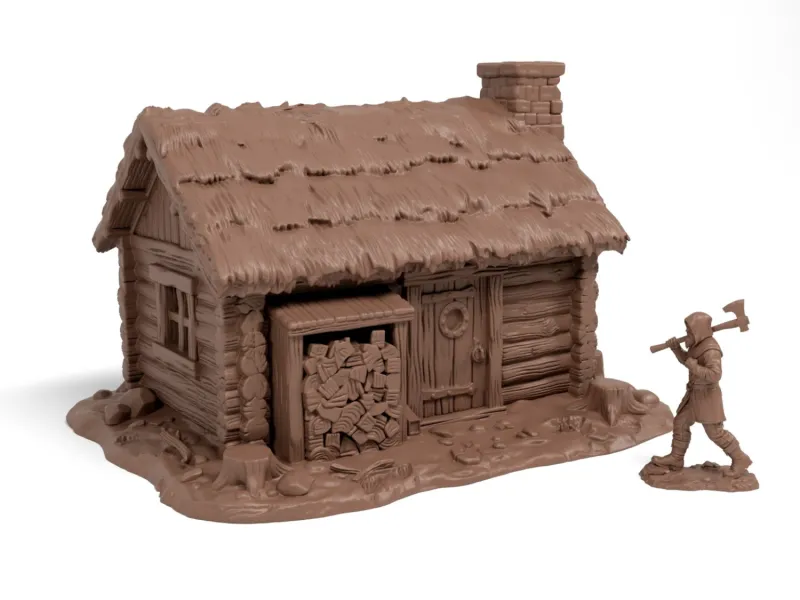 The lumberjack cabin
