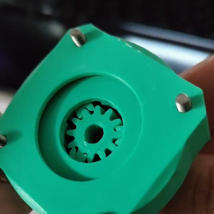 Zero Backlash Planetary gear for Nema17 (1:4 reduction)