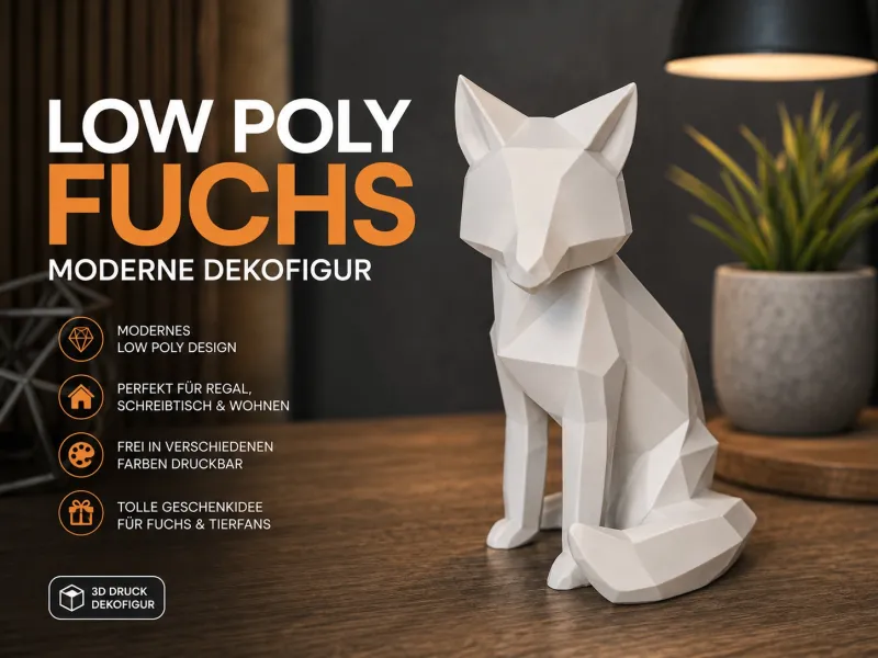 Fox Low Poly