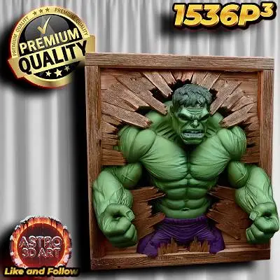 Hulk Wallart (1536P³)